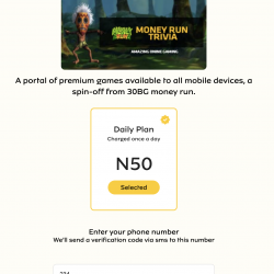 Money Run - MTN - 2 Click Flow (NG)